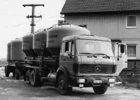 Erstes Kühlgerät und Nutzung von Tankwagen